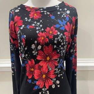 Floral Sweater
